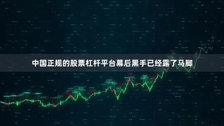 中国正规的股票杠杆平台幕后黑手已经露了马脚